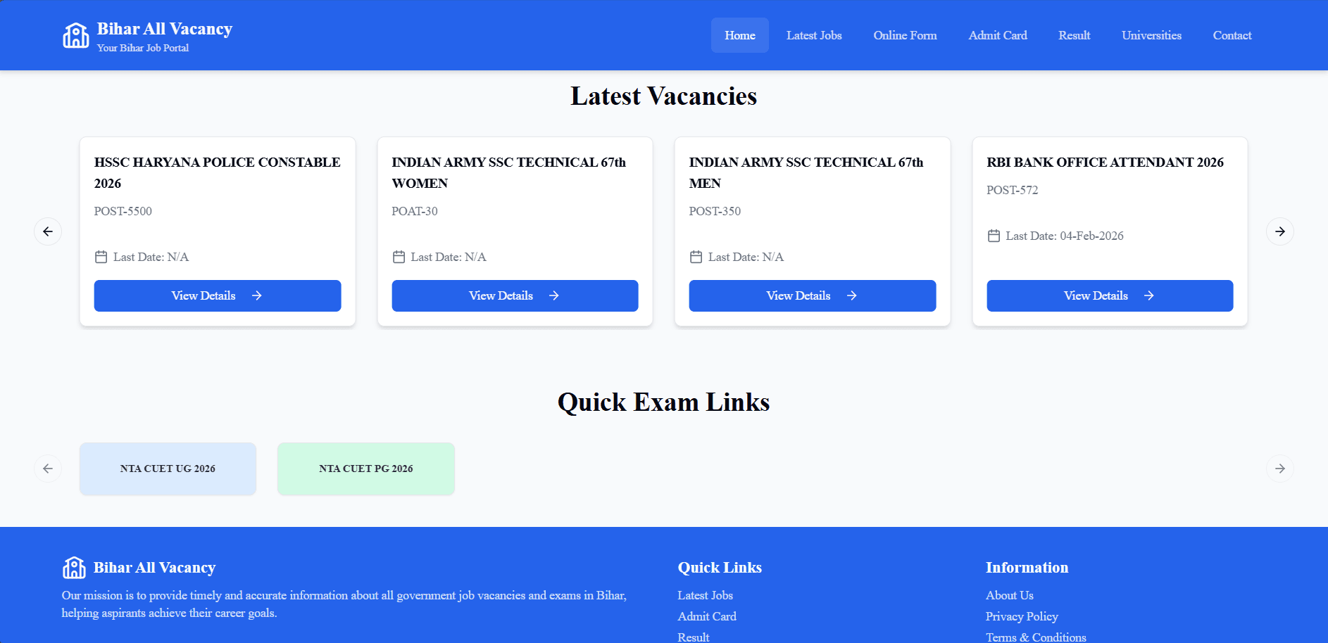 Bihar All Vacancy ( a notification web) thumbnail 3